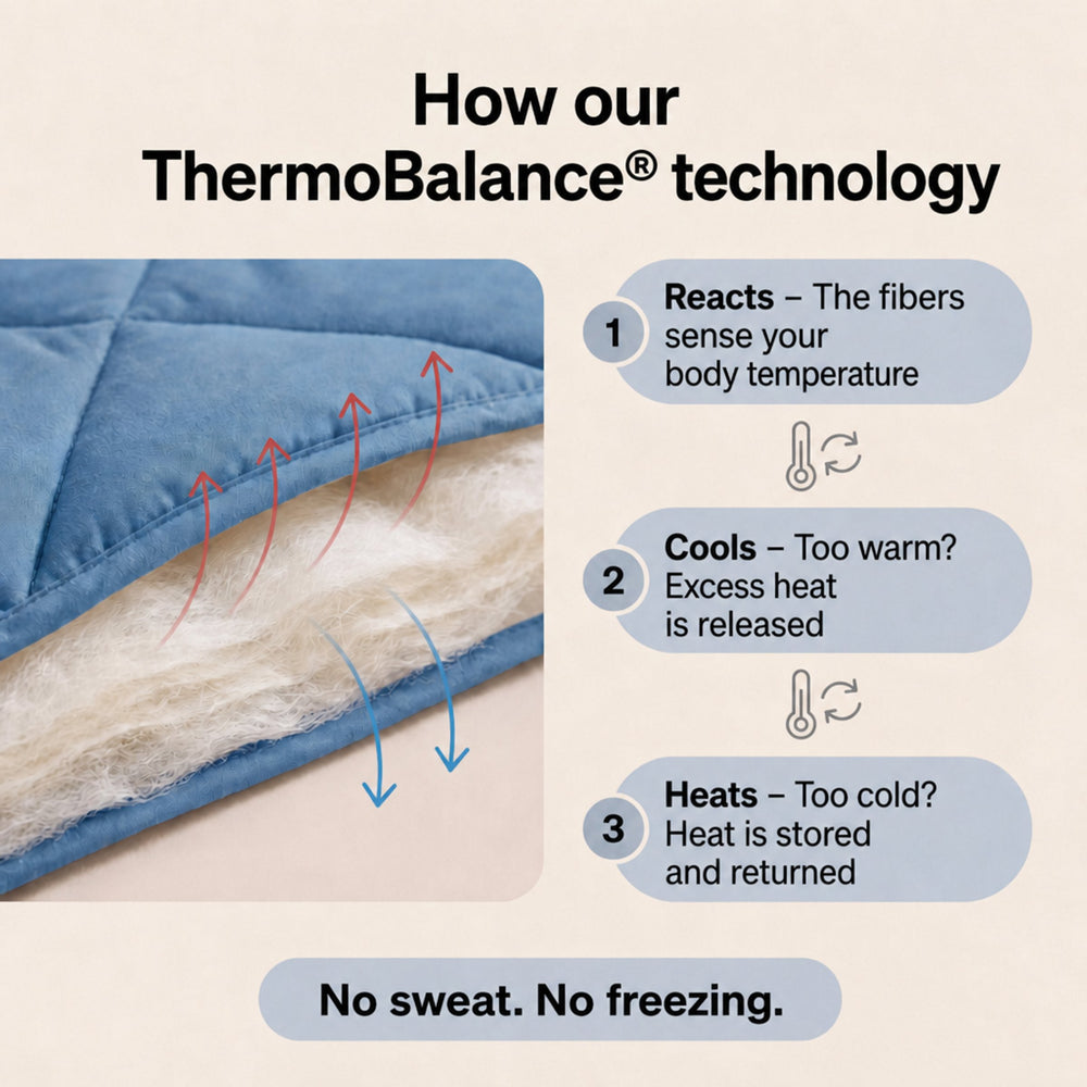 EasySleep® Duvet – The Fast-Drying 2-in-1 Duvet