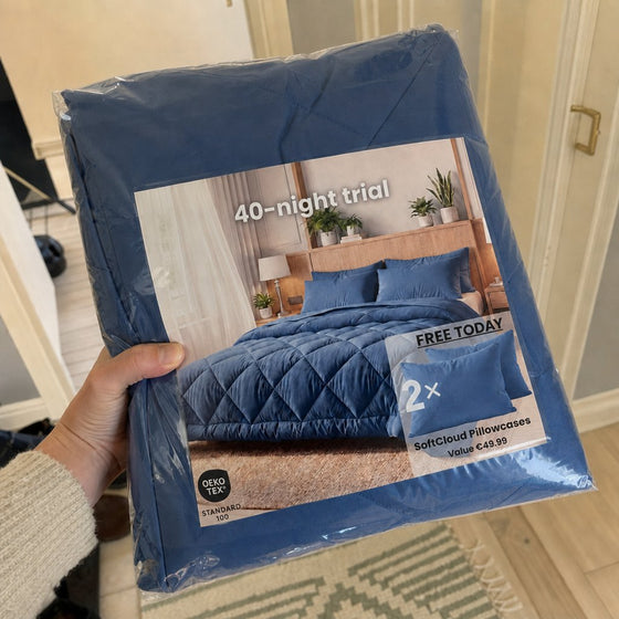 This 2-in-1 duvet is fantastic! It dries so quickly after washing, which is incredibly practical. Highly recommended!